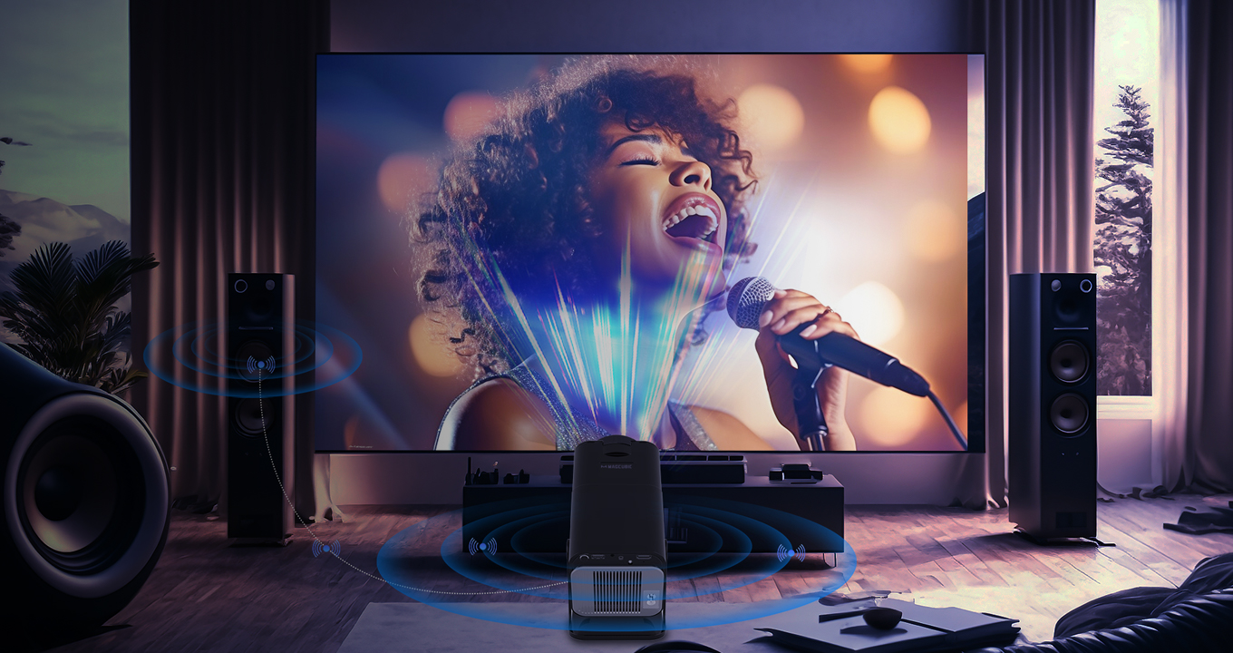 BT 5.0 & Speaker built-in