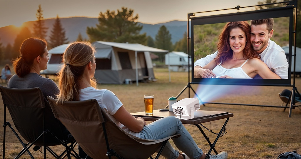 Outdoor Movie Watching